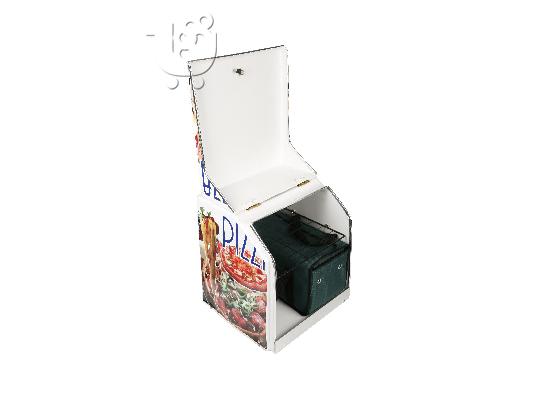 DELIVERY BOX PIZZA BOX MADE IN CREECE-ΘΕΡΜΟΣΑΚΟΙ-ΣΤΟΛΕΣ ΕΡΓΑΣΙΑΣ